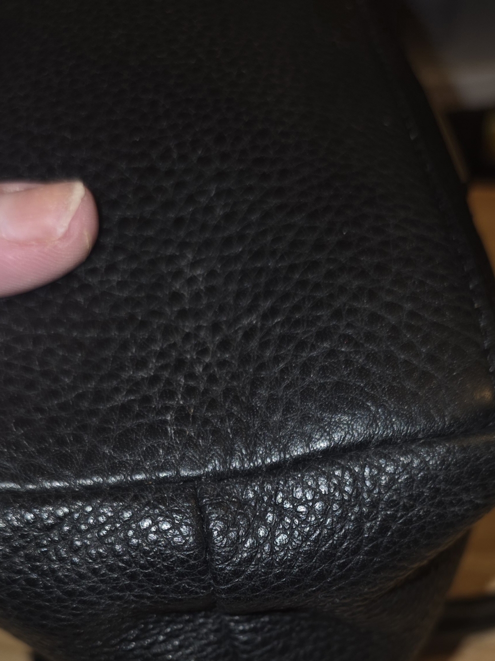 Rebecca Minkoff Black & Silver Leather Micro Moto Satchel & Crossbody Bag Purse - Picture 9 of 15